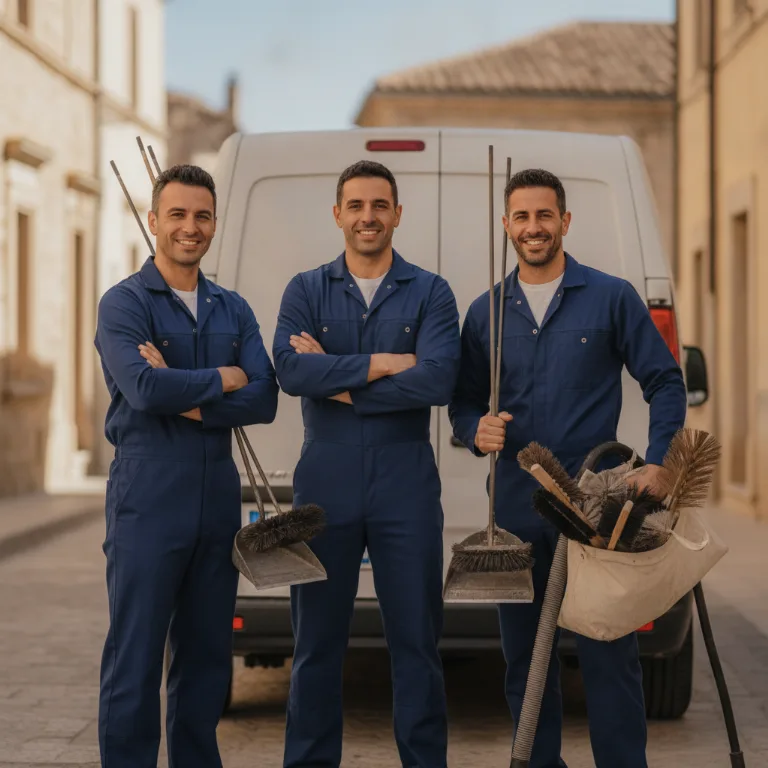 Spazzacamino team a Teramo